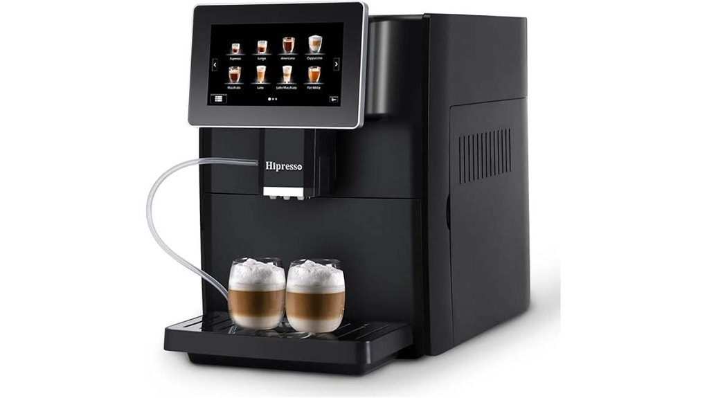 automatic touchscreen espresso machine