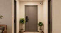 balanced apartment security measures