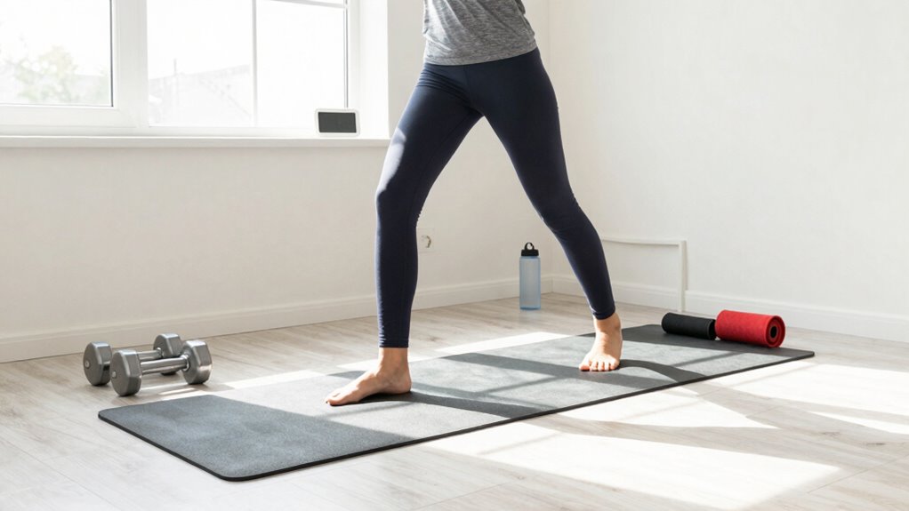 balanced workouts and nutrition