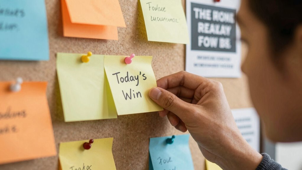 celebrate small consistent victories