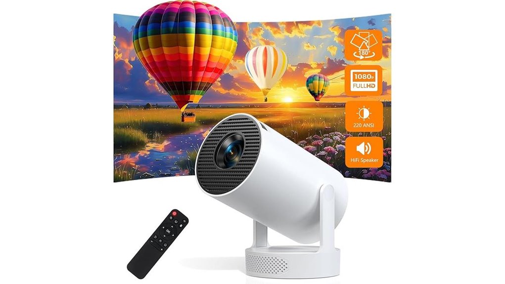 compact 4k wireless projector