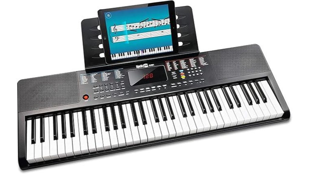 compact 61 key keyboard