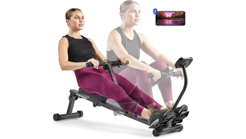compact adjustable rowing machine