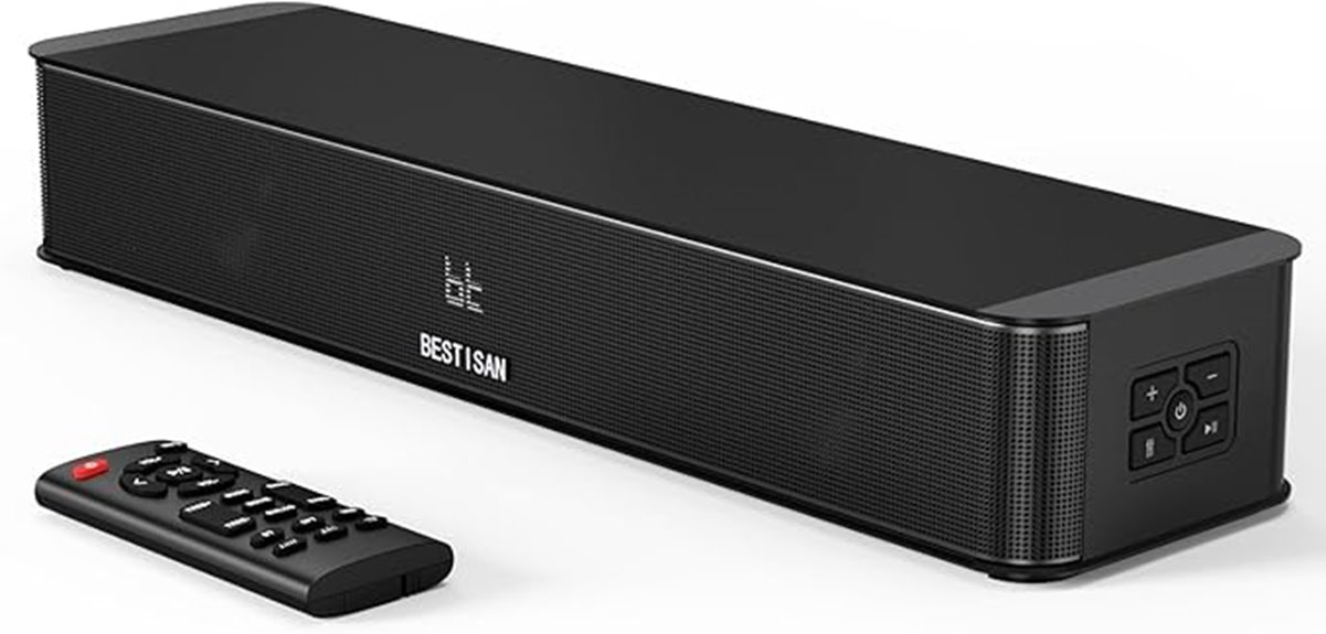 compact bluetooth soundbar