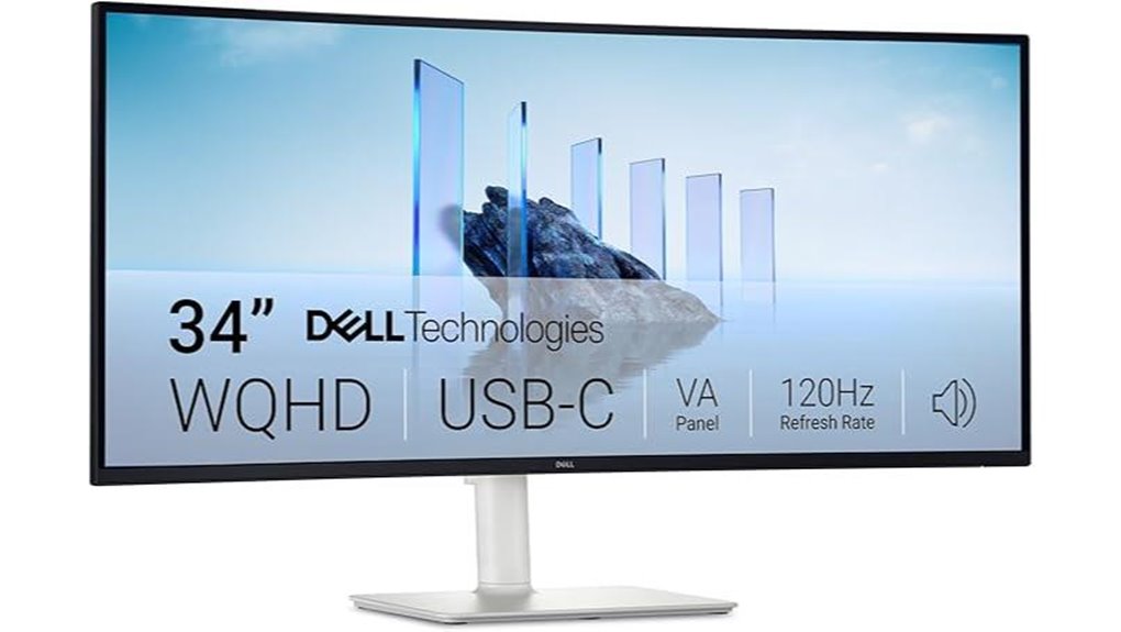 curved usb c freesync monitor