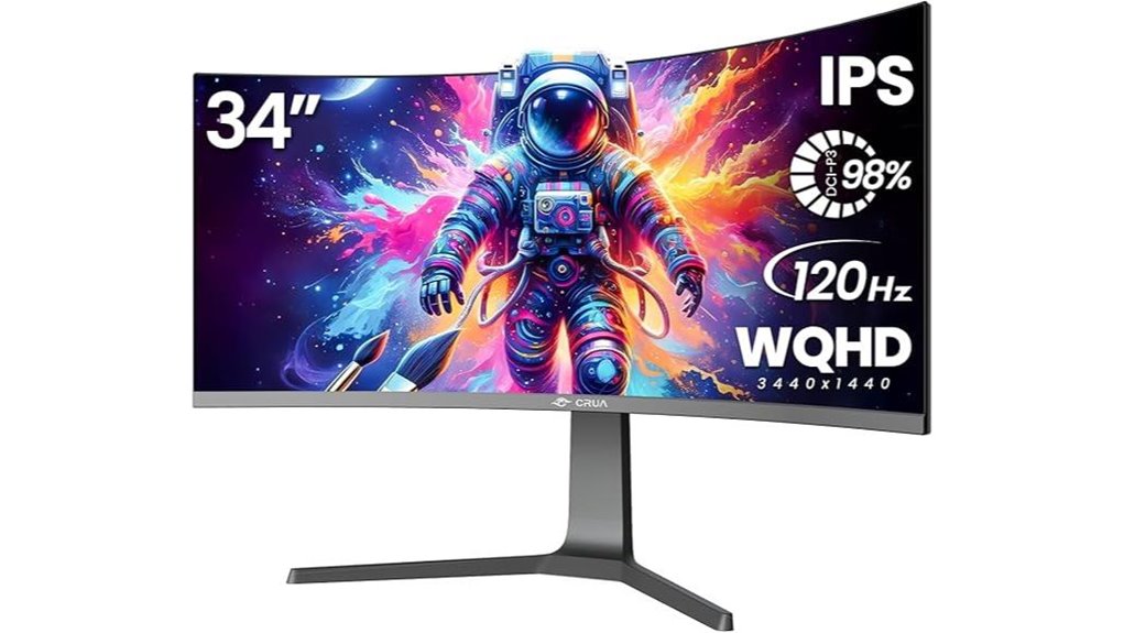 curved wqhd gaming monitor
