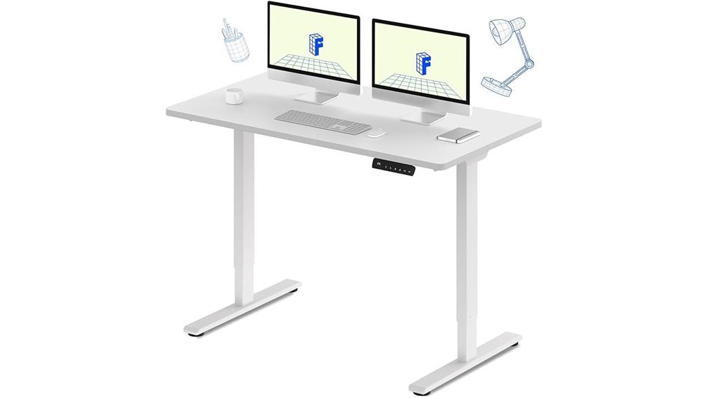 dual motor standing desk