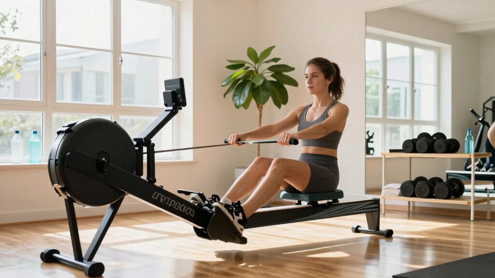efficient enjoyable rowing workout