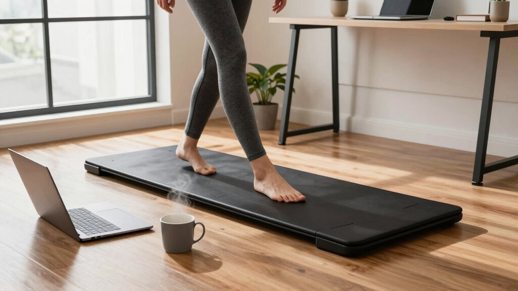 efficiently manage walking pad