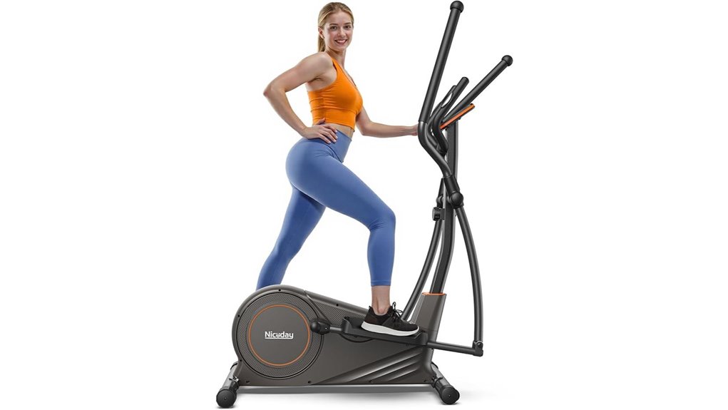 elliptical with adjustable resistance