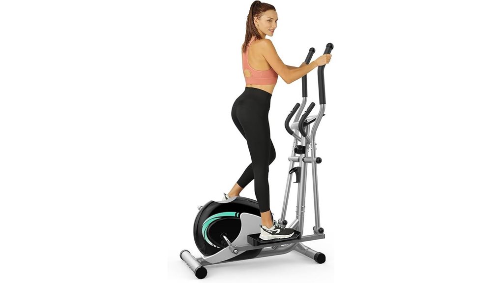 elliptical with resistance monitor