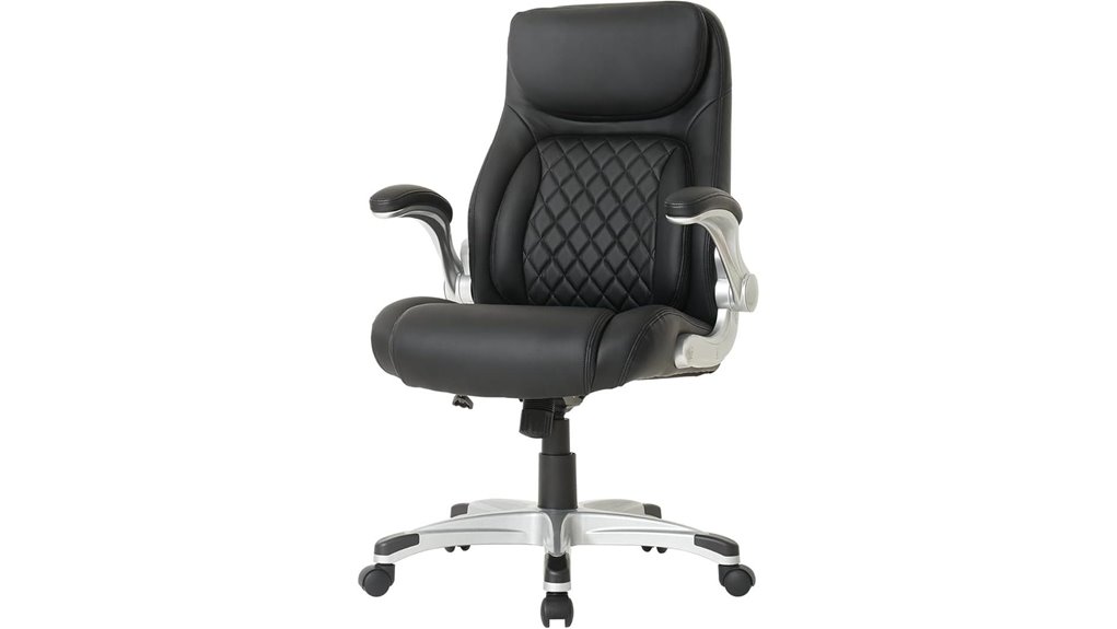 ergonomic leather office chair