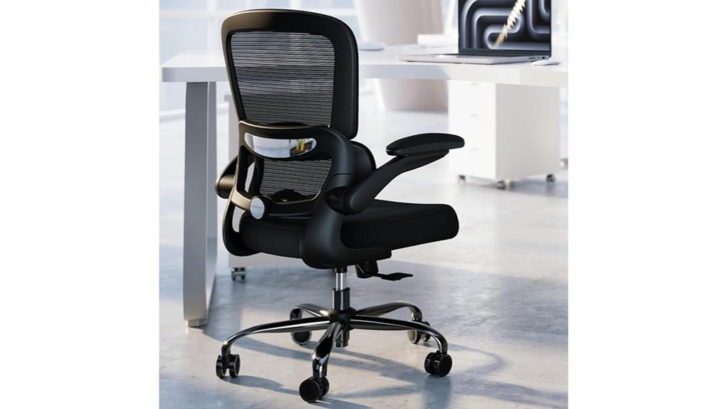 ergonomic mesh lumbar chair