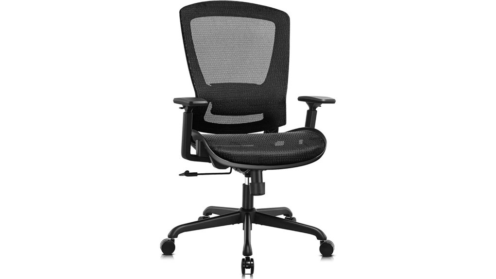 ergonomic mesh lumbar support