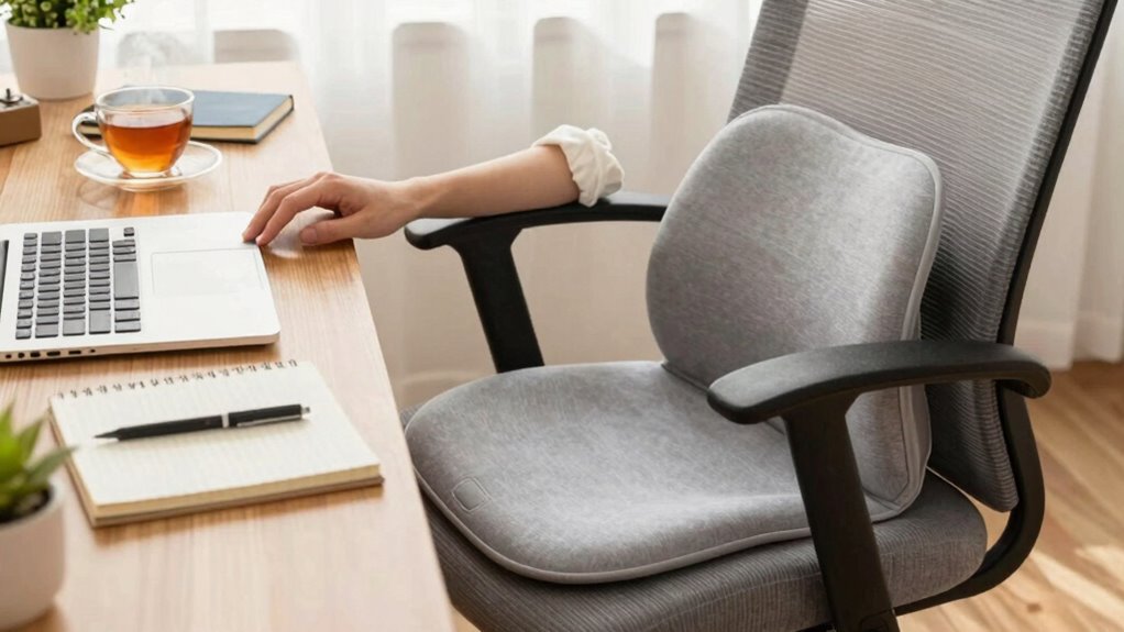 ergonomic support enhances productivity