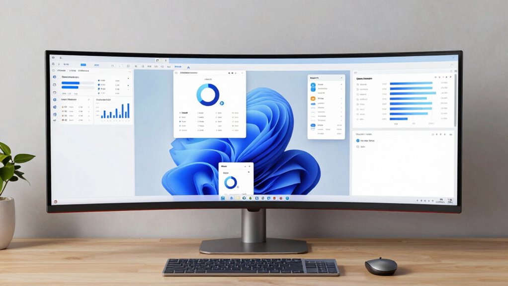 ergonomic ultrawide monitor setup