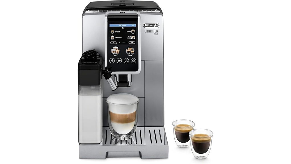 espresso machine with grinder