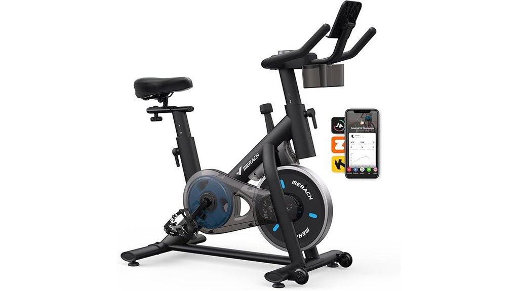 exercise bike with app