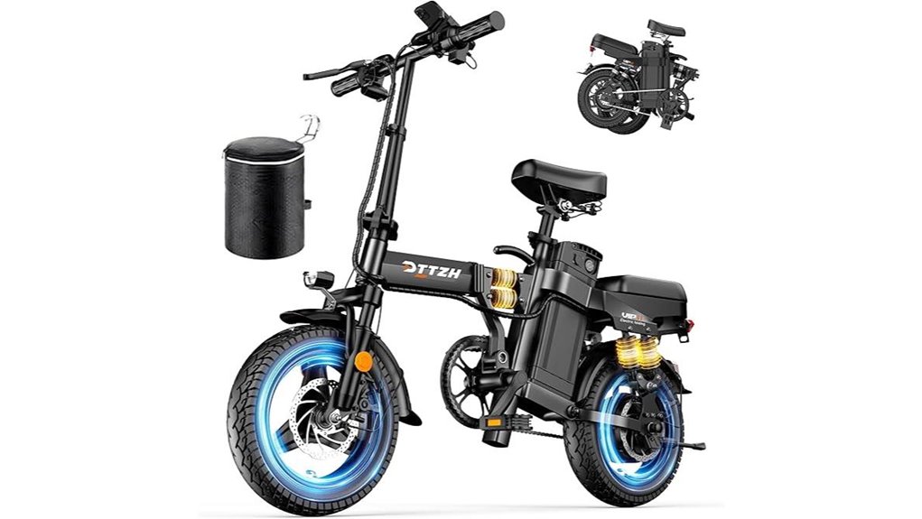 foldable 2000w ebike