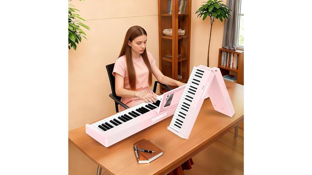 foldable bluetooth digital piano