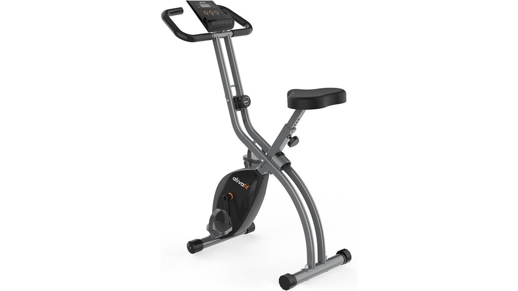 foldable cycling bike with resistance