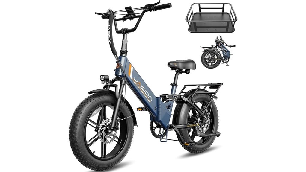 foldable fat tire bike