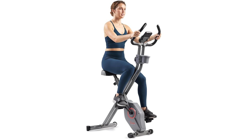 folding smart exercise bike