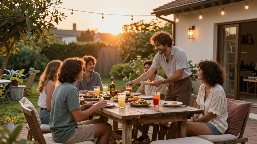 foster bonds through hosting