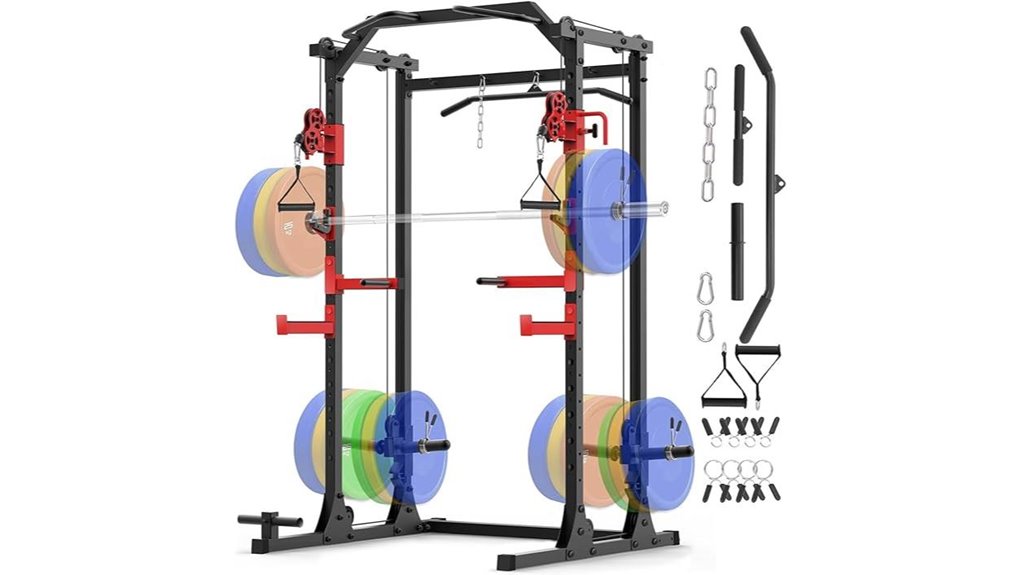 home gym power cage