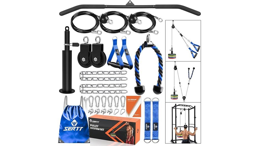 home gym pulley system