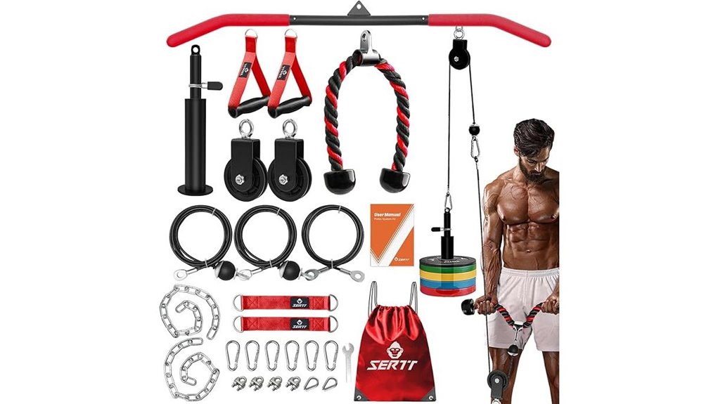 home gym pulley system