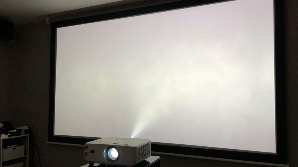 incorrect projector color settings