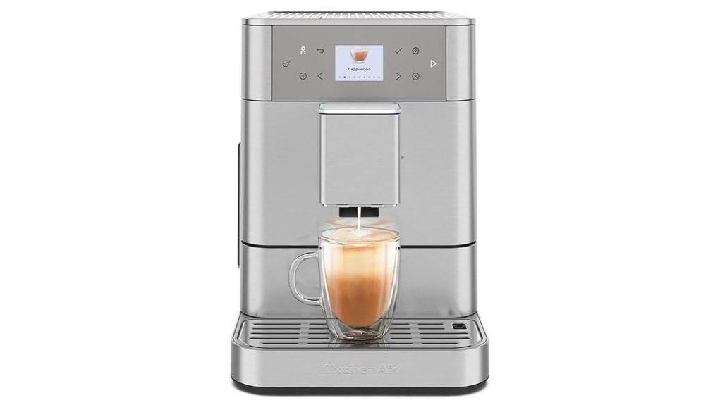 kitchenaid stainless steel espresso