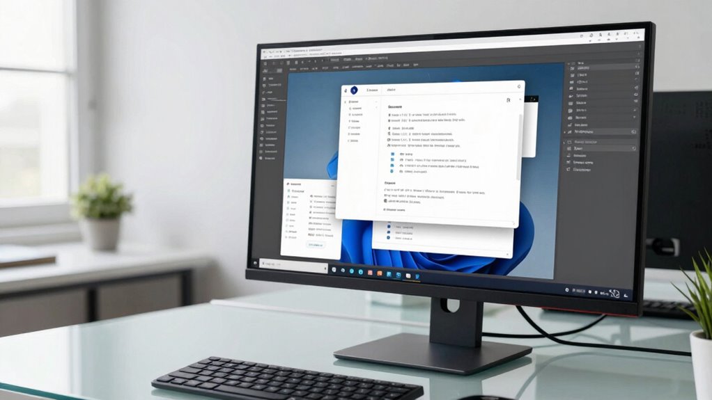 larger screens do not ensure productivity