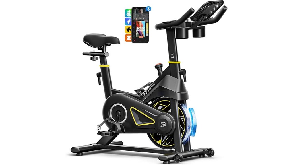 magnetic bike with app