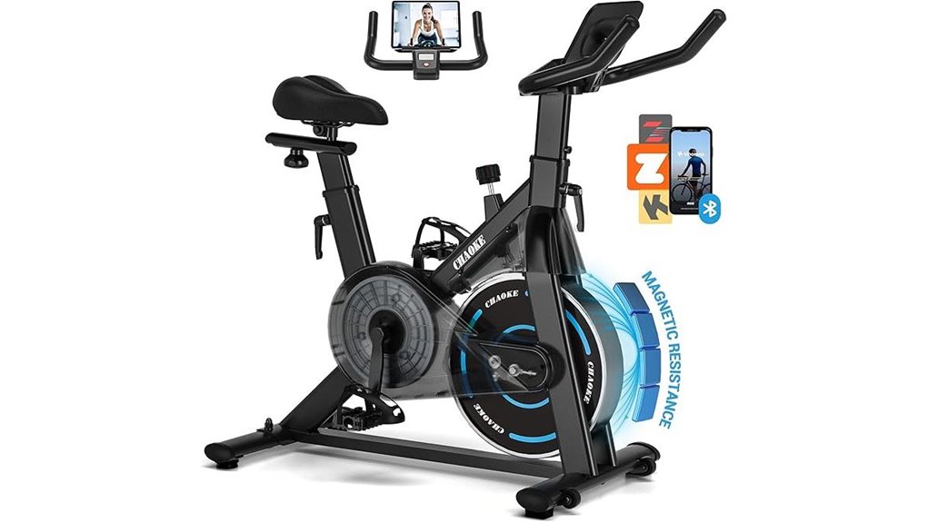 magnetic exercise bike app