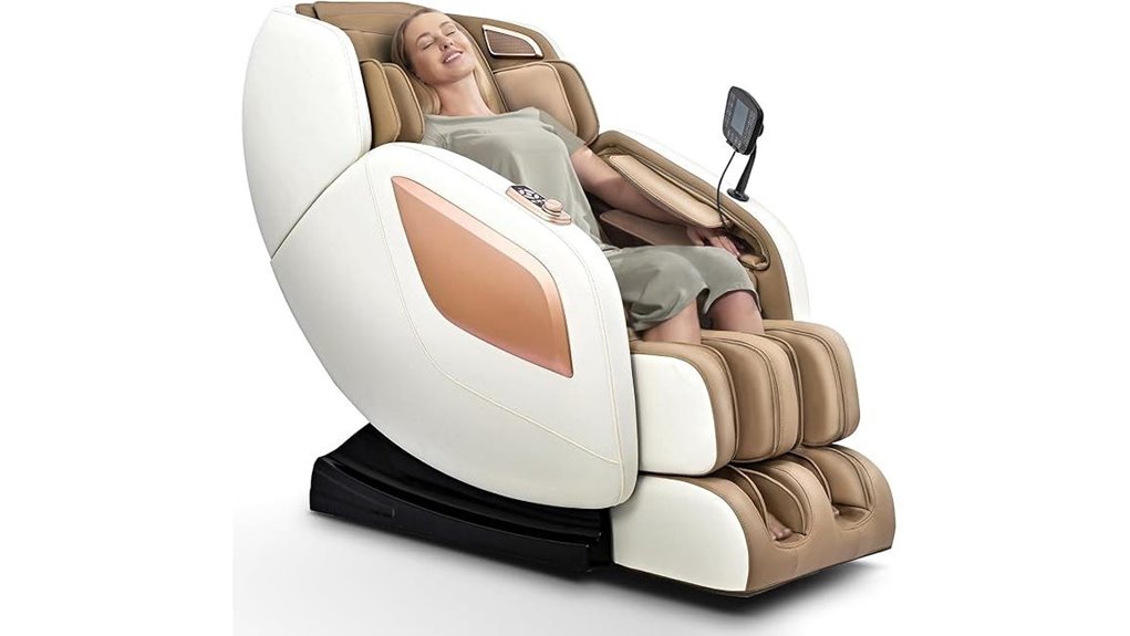 massage chair with heat