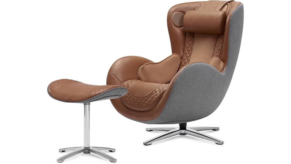 massage chair with ottoman
