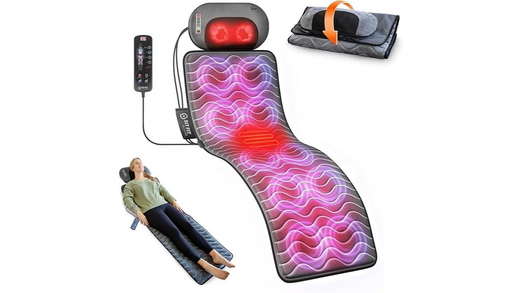 massage heat vibrations comfort
