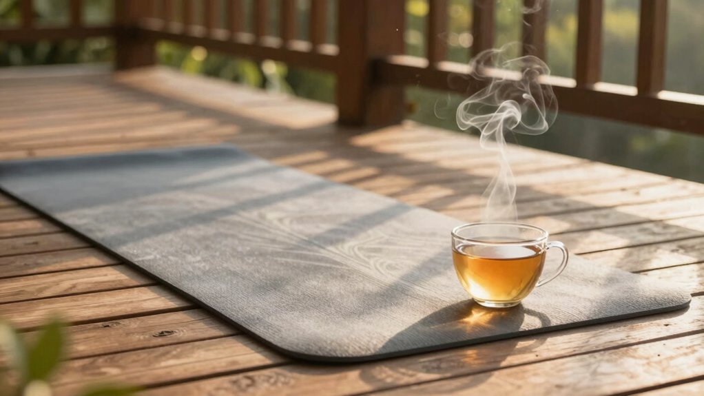 mindful breathing calms stress