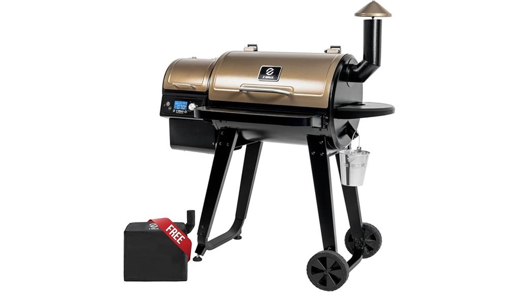 pellet grill with multiple functions