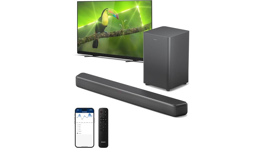 philips 2 1 soundbar