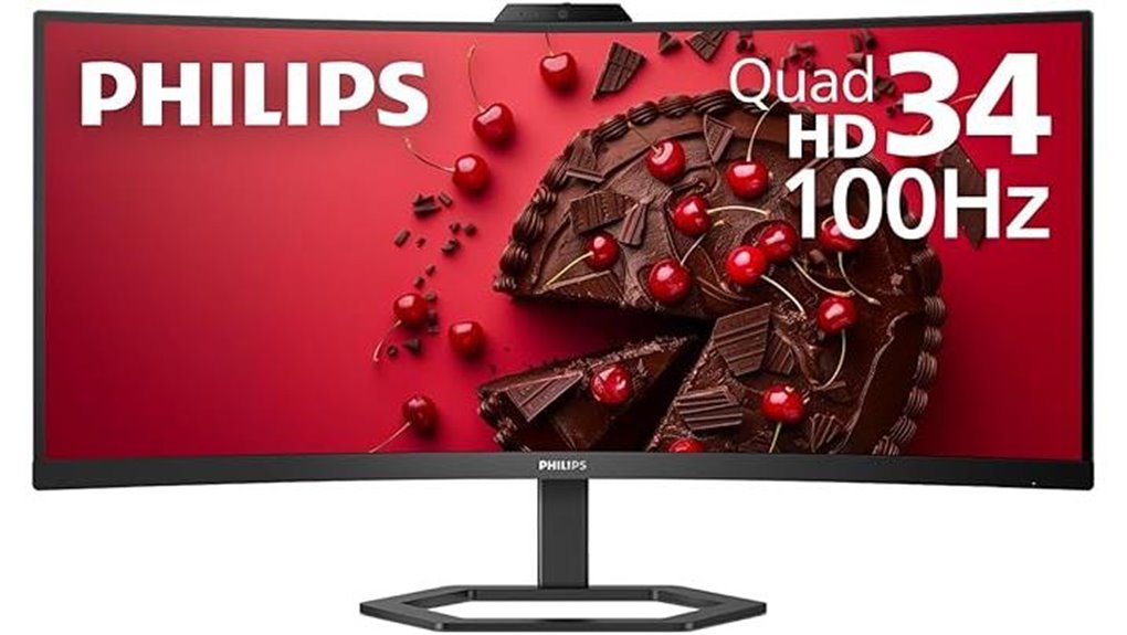 philips ultrawide qhd webcam