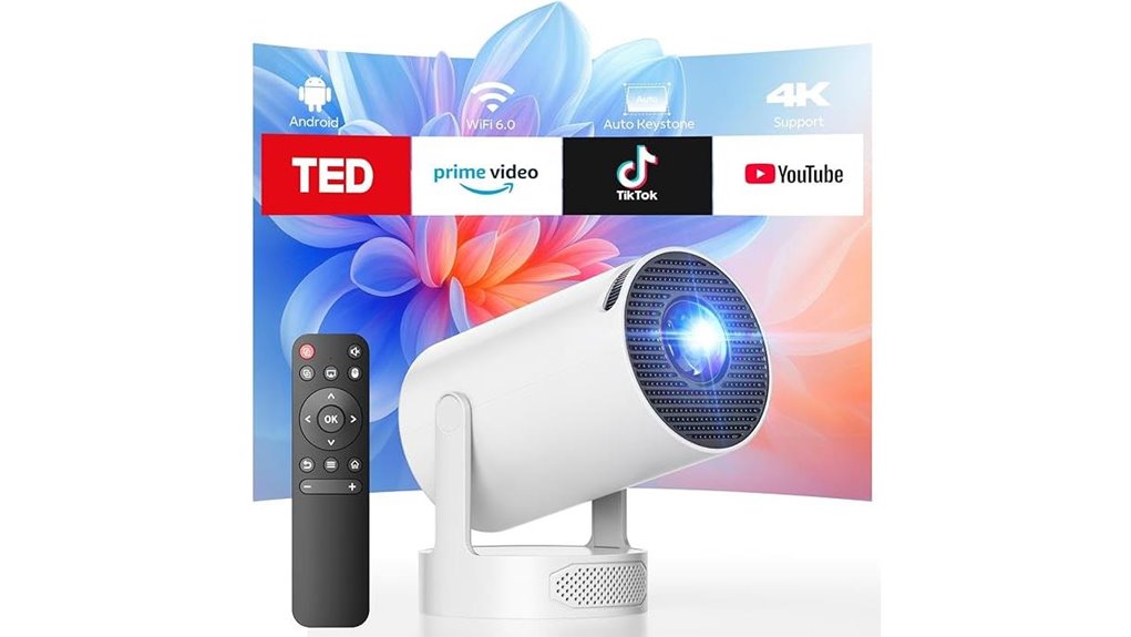 portable 4k mini projector