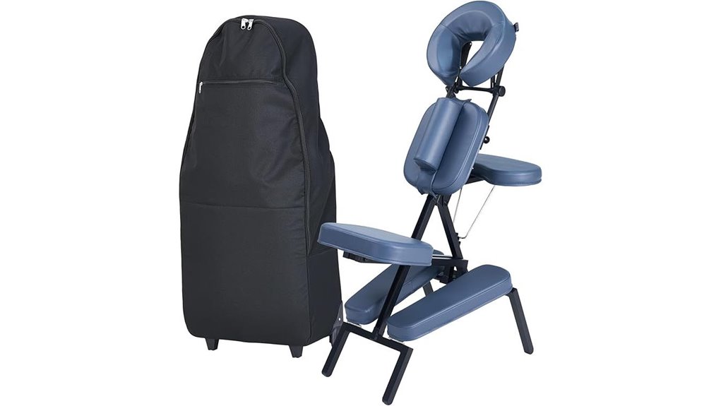 portable adjustable massage chair