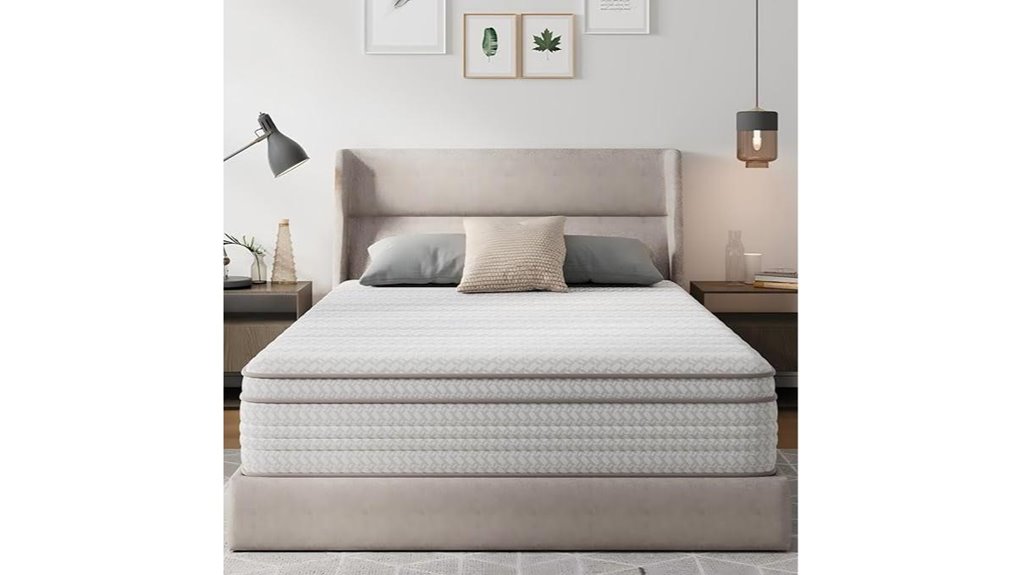 queen hybrid coil mattress