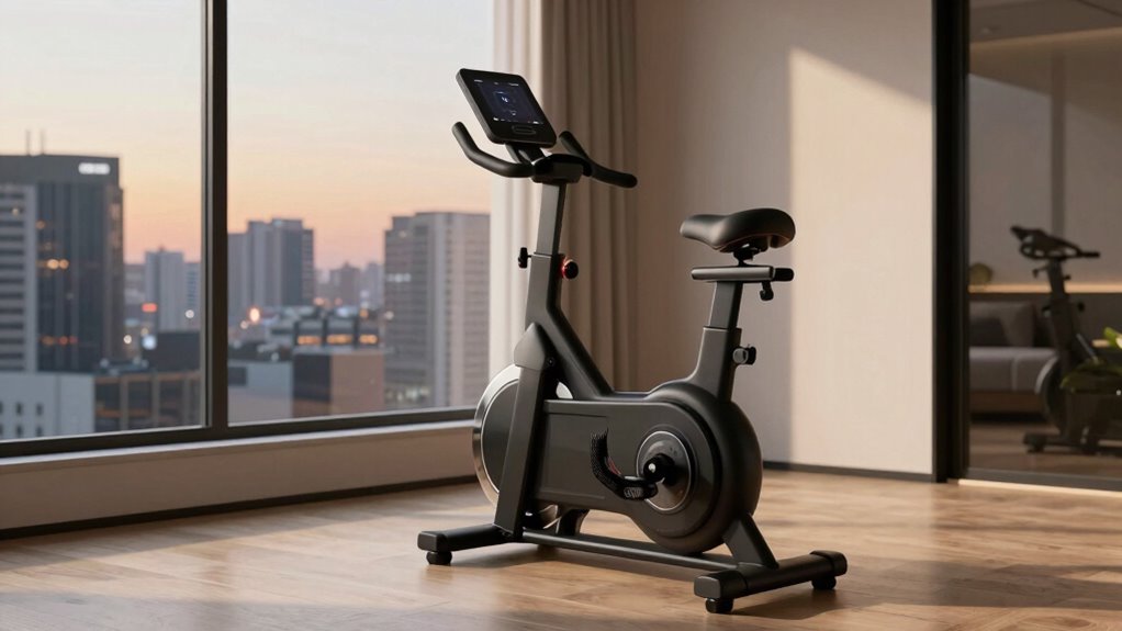 quiet apartment exercise bikes