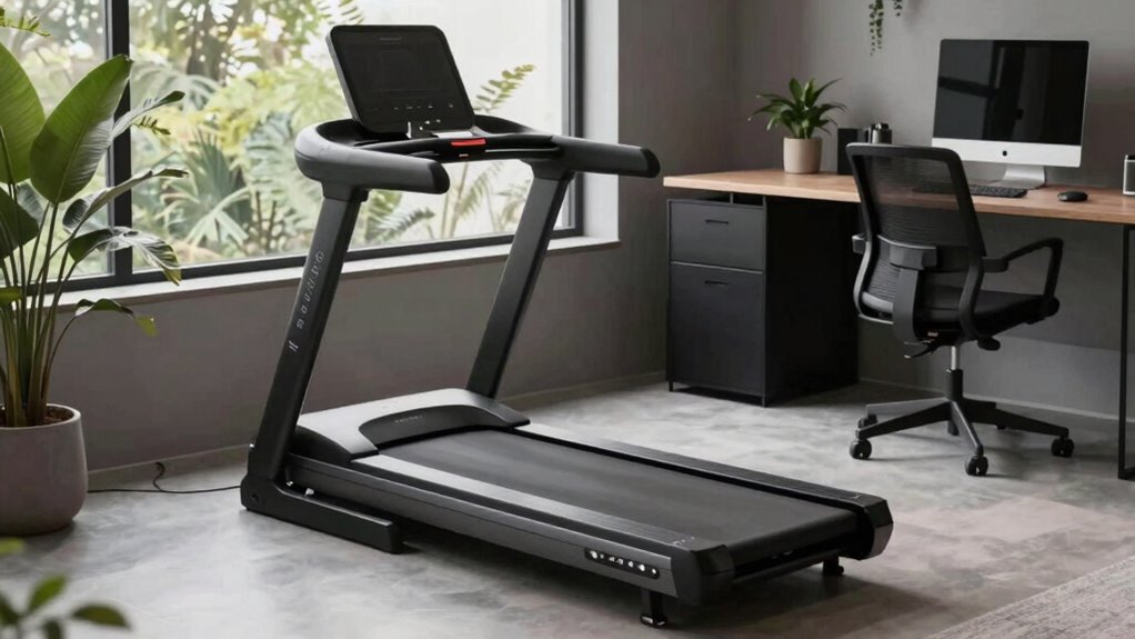 quiet apartment under desk treadmills