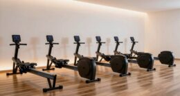 quiet home rowing machines