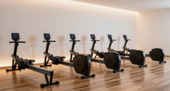 quiet home rowing machines